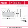 Plaquettes de frein ~ TRW Lucas MCB 659