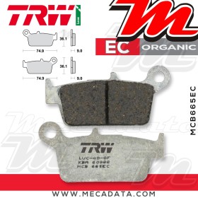 Plaquettes de frein ~ TRW Lucas MCB 665 EC