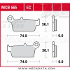 Plaquettes de frein ~ TRW Lucas MCB 665 EC