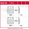 Plaquettes de frein ~ TRW Lucas MCB 538 SI