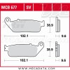 Plaquettes de frein ~ TRW Lucas MCB 677 SV