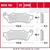 Plaquettes de frein ~ TRW Lucas MCB 704 SRM