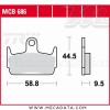 Plaquettes de frein ~ TRW Lucas MCB 686