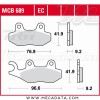 Plaquettes de frein ~ TRW Lucas MCB 689
