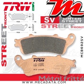 Plaquettes de frein ~ TRW Lucas MCB 692 SV