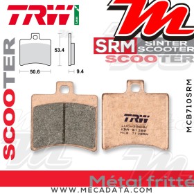 Plaquettes de frein ~ TRW Lucas MCB 710 SRM