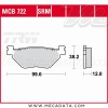 Plaquettes de frein ~ TRW Lucas MCB 722 SRM