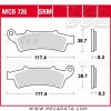 Plaquettes de frein  ~ TRW Lucas MCB 726 SRM 