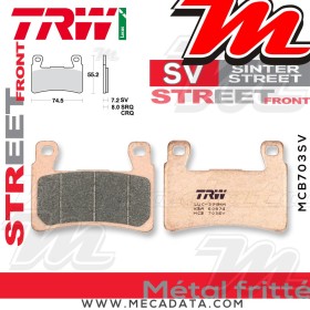 Plaquettes de frein ~ TRW Lucas MCB 703 SV