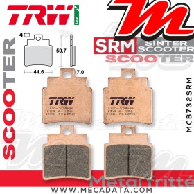 Plaquettes de frein ~ TRW Lucas MCB 732 SRM