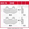 Plaquettes de frein ~ TRW Lucas MCB 746 SRM