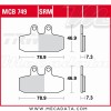 Plaquettes de frein  ~ TRW Lucas MCB 749 SRM 