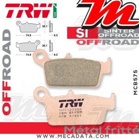 Plaquettes de frein ~ TRW Lucas MCB 575 SI