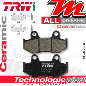 Plaquettes de frein ~ TRW Lucas MCB 746