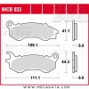 Plaquettes de frein  ~ TRW Lucas MCB 833 SRM 