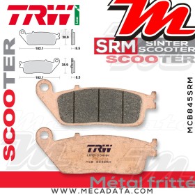 Plaquettes de frein ~ TRW Lucas MCB 845 SRM