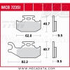 Plaquettes de frein ~ TRW Lucas MCB 723 SI
