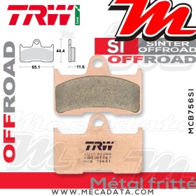 Plaquettes de frein ~ TRW Lucas MCB 756 SI