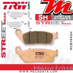 Plaquettes de frein ~ TRW Lucas MCB 764 SH