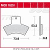 Plaquettes de frein ~ TRW Lucas MCB 762 SI