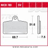 Plaquettes de frein ~ TRW Lucas MCB 780 SV