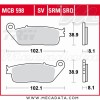 Plaquettes de frein ~ TRW Lucas MCB 598 SRT