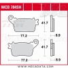 Plaquettes de frein ~ TRW Lucas MCB 784 SH