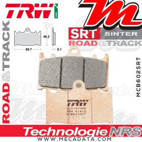 Plaquettes de frein ~ TRW Lucas MCB 602 SRT