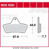 Plaquettes de frein ~ TRW Lucas MCB 763 SI