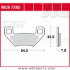 Plaquettes de frein ~ TRW Lucas MCB 773 SI