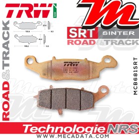Plaquettes de frein ~ TRW Lucas MCB 681 SRT