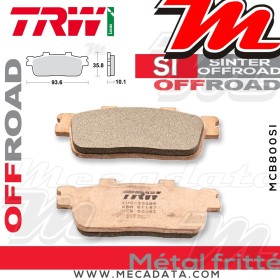 Plaquettes de frein ~ TRW Lucas MCB 800 SI