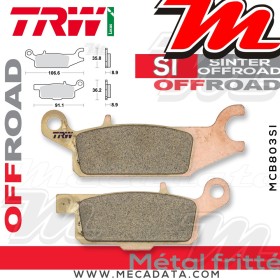 Plaquettes de frein ~ TRW Lucas MCB 803 SI