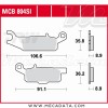 Plaquettes de frein ~ TRW Lucas MCB 804 SI