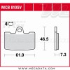 Plaquettes de frein ~ TRW Lucas MCB 810 SV