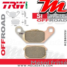 Plaquettes de frein ~ TRW Lucas MCB 805 SI
