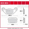 Plaquettes de frein ~ TRW Lucas MCB 805 SI