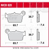 Plaquettes de frein ~ TRW Lucas MCB 820