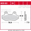 Plaquettes de frein ~ TRW Lucas MCB 822