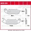 Plaquettes de frein ~ TRW Lucas MCB 818 SI