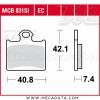 Plaquettes de frein ~ TRW Lucas MCB 831 EC