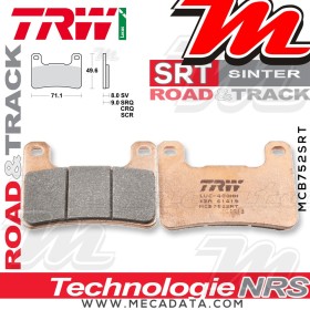 Plaquettes de frein ~ TRW Lucas MCB 752 SRT