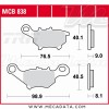 Plaquettes de frein ~ TRW Lucas MCB 838