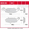 Plaquettes de frein ~ TRW Lucas MCB 843