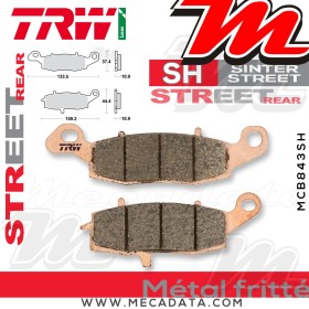 Plaquettes de frein ~ TRW Lucas MCB 843 SH