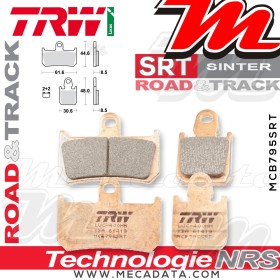 Plaquettes de frein ~ TRW Lucas MCB 795 SRT