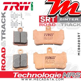 Plaquettes de frein ~ TRW Lucas MCB 828 SRT