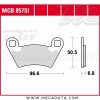 Plaquettes de frein ~ TRW Lucas MCB 857 SI