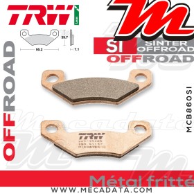 Plaquettes de frein ~ TRW Lucas MCB 860 SI