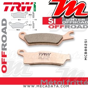 Plaquettes de frein ~ TRW Lucas MCB 862 SI
